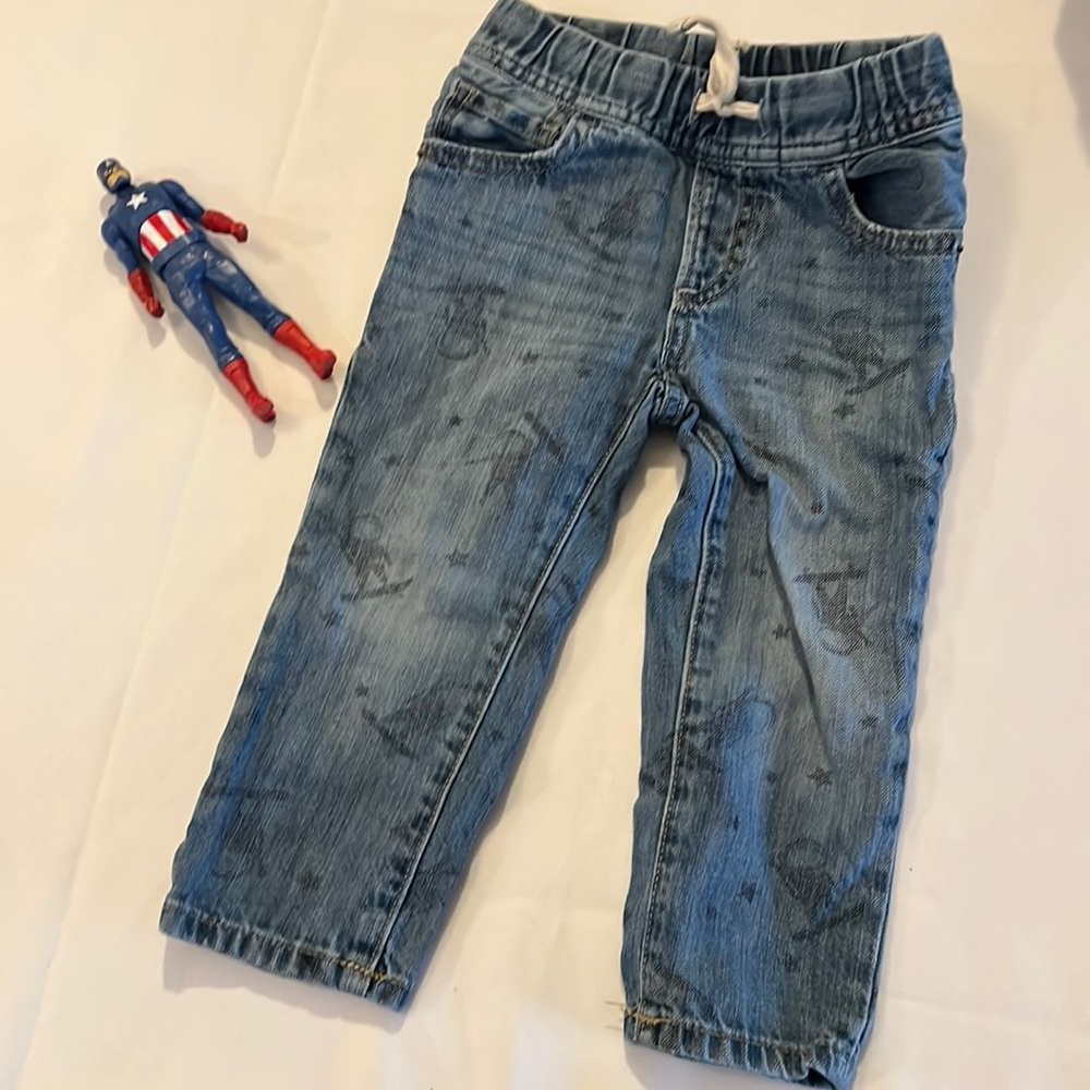 GAP denim astronaut jeans toddler 2T